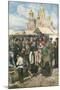 Social, Russian Barter-Achille Beltrame-Mounted Art Print