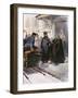 Social, Russian Merchant-F de Haenen-Framed Art Print