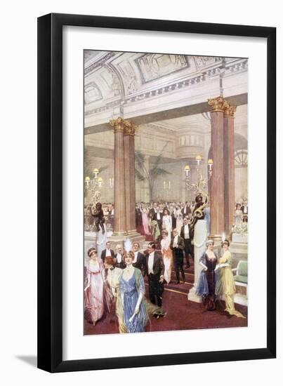 Social, Savoy Banquet 20C-Max Cowper-Framed Art Print