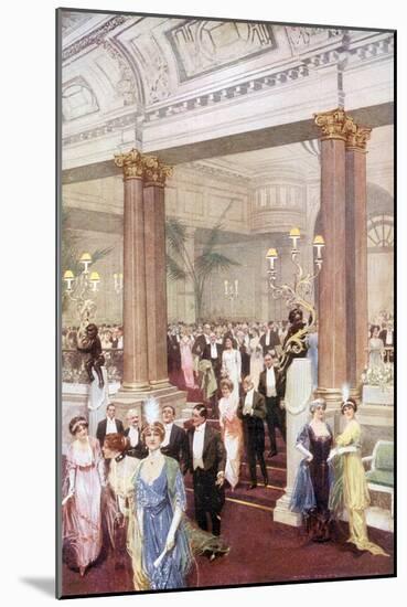 Social, Savoy Banquet 20C-Max Cowper-Mounted Art Print