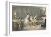 Social Scenes, France, C19-H de Montaut-Framed Art Print