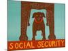 Social Security Choc-Stephen Huneck-Mounted Giclee Print