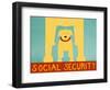 Social Security Yellow-Stephen Huneck-Framed Giclee Print