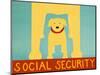 Social Security Yellow-Stephen Huneck-Mounted Giclee Print