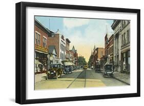 Social, USA Martins Ferry-null-Framed Art Print