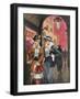 Social, Venice Street-Gino von Finetti-Framed Art Print