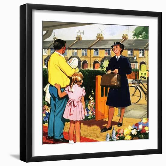 Social Worker-null-Framed Giclee Print