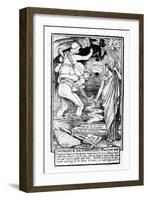 Socialism and the Imperialistic Will O the Wisp, 1901-Walter Crane-Framed Giclee Print