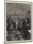 Socialism in Russia, Nihilist Prisoners Leaving St Petersburg for Siberia-null-Mounted Giclee Print