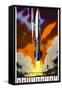 Socialism Is Our Launching Pad-null-Framed Stretched Canvas