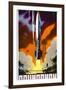 Socialism Is Our Launching Pad-null-Framed Art Print