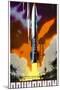 Socialism Is Our Launching Pad-null-Mounted Art Print