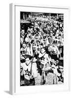 Socialist Children in Madrid; Spanish Civil War, 1936-null-Framed Art Print