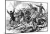 Socialists Fighting to the Death; Paris Commune, 1871-null-Mounted Art Print