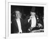 Socialite Lucius Beebe Drinking Champagne in Opera Club on Opening Night of Metropolitan Opera-Alfred Eisenstaedt-Framed Premium Photographic Print