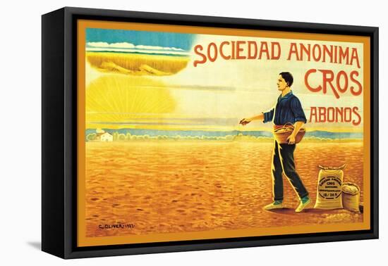 Sociedad Anonima Cros Abonos-C. Oliver-Framed Stretched Canvas