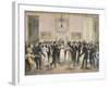 Society Ball by Hippolyte Lecomte, 1819-null-Framed Giclee Print