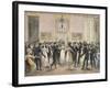 Society Ball by Hippolyte Lecomte, 1819-null-Framed Giclee Print