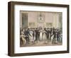 Society Ball by Hippolyte Lecomte, 1819-null-Framed Giclee Print