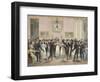 Society Ball by Hippolyte Lecomte, 1819-null-Framed Giclee Print