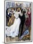 Society Ball, C1900-Hal Hurst-Mounted Giclee Print