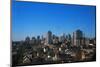 Society Hill and Philadelphia Skyline-null-Mounted Photographic Print