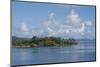 Society Islands, French Polynesia. Palm Tree Lined Waterfront View-Cindy Miller Hopkins-Mounted Photographic Print