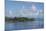 Society Islands, French Polynesia. Palm Tree Lined Waterfront View-Cindy Miller Hopkins-Mounted Photographic Print