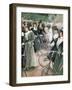 Society Ladies Cycling in Hyde Park, London, 1896-null-Framed Giclee Print