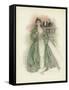 Society Lady at the Savoy Hotel, London-Dudley Hardy-Framed Stretched Canvas