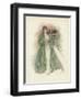 Society Lady at the Savoy Hotel, London-Dudley Hardy-Framed Giclee Print