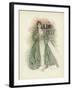 Society Lady at the Savoy Hotel, London-Dudley Hardy-Framed Giclee Print