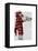 Sock Monkey Playing Trumpet-Fab Funky-Framed Stretched Canvas