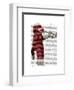 Sock Monkey Playing Trumpet-Fab Funky-Framed Art Print