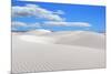 Socotra, Yemen, White Sand Dunes in Stero. Indian Ocean on Background-Oleg Znamenskiy-Mounted Photographic Print