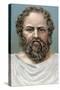 Socrates, Ancient Greek Philosopher, Early 20th Century-null-Stretched Canvas