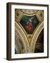 Socrates and His Demon, Frescos from the Spandrels of the Main Hall-Eugene Delacroix-Framed Giclee Print