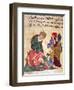 Socrates and Students, from "The Better Sentences and Most Precious Dictations" by Al-Moubacchir-null-Framed Giclee Print