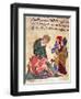 Socrates and Students, from "The Better Sentences and Most Precious Dictations" by Al-Moubacchir-null-Framed Giclee Print