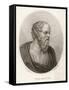 Socrates Athenian Philosopher-Madame Bovi-Framed Stretched Canvas