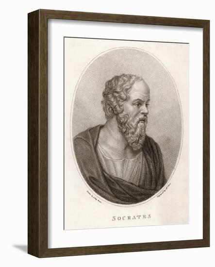 Socrates Athenian Philosopher-Madame Bovi-Framed Photographic Print