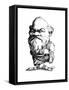 Socrates, Caricature-Gary Gastrolab-Framed Stretched Canvas