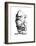 Socrates, Caricature-Gary Gastrolab-Framed Giclee Print