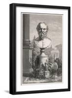 Socrates (Figuier)-E Tournois-Framed Art Print