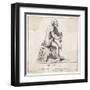 Socrates, Greek Philosopher of Athens-null-Framed Art Print