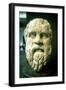 Socrates, Greek Philosopher, Roman Copy of a Lost Greek Original of C370 Bc-null-Framed Premium Photographic Print