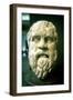 Socrates, Greek Philosopher, Roman Copy of a Lost Greek Original of C370 Bc-null-Framed Photographic Print