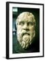 Socrates, Greek Philosopher, Roman Copy of a Lost Greek Original of C370 Bc-null-Framed Photographic Print