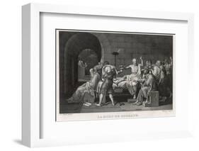 Socrates Greek Philosopher Taking Hemlock-Manceau-Framed Photographic Print