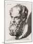 Socrates Greek Philosopher-Johan H. Lips-Mounted Photographic Print